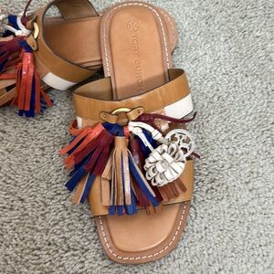 Tory Burch Miller Tassel Sandals